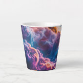 Abstract Space Nebula Art - Colorful Cosmic Latte Mok (Voorkant)