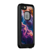 Abstract Space Nebula Art - Colorful Cosmic LifeProof iPhone Hoesje (Achterkant / rechts)