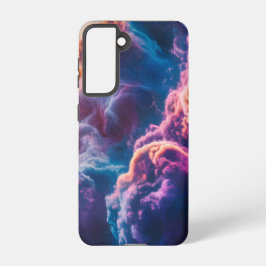 Abstract Space Nebula Art - Colorful Cosmic Samsung Galaxy Hoesje