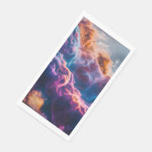 Abstract Space Nebula Art - Colorful Cosmic Servet (Hoek)