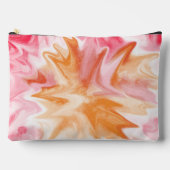 Abstract spat Sinaasappel, rood en roze Etui (Voorkant)
