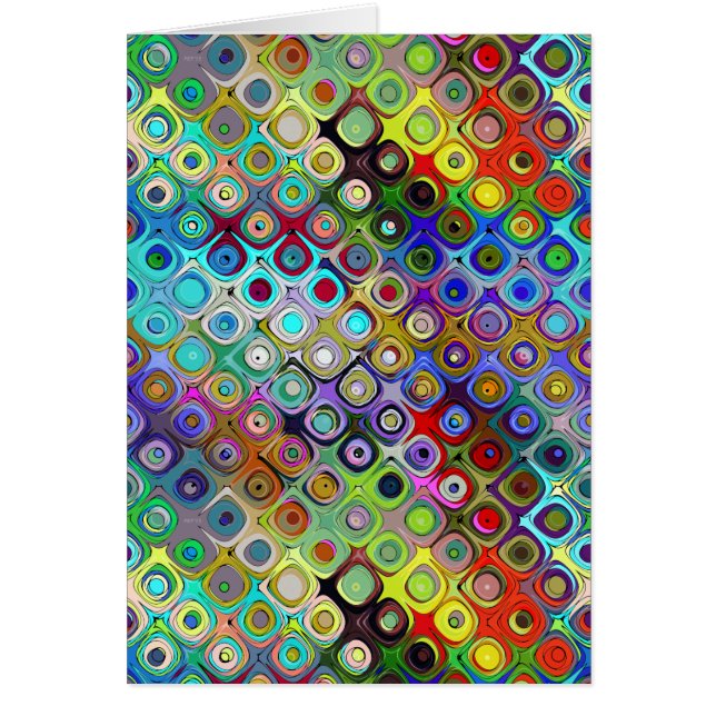 Abstract spectrum van vormen (Voorkant)