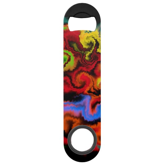 Abstract Speed Flessenopener (Achterkant)