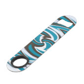 Abstract Speed Flessenopener (Voorkant Gekanteld)