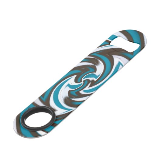 Abstract Speed Flessenopener (Achterkant Gekanteld)