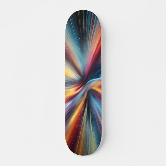 Abstract Speed Skateboard (Voorkant)