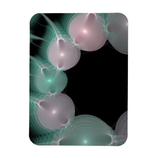 Abstract Sperm Magneet (Verticaal)