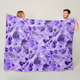 Abstract Spiderweb Fractal - Naadloos Patroon 1 Fleece Deken