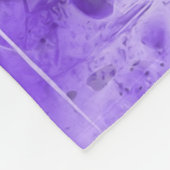 Abstract Spiderweb Fractal - Naadloos Patroon 1 Fleece Deken (Hoek)