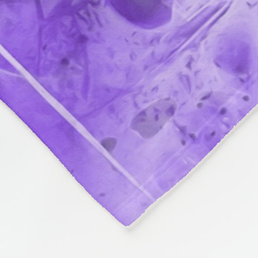 Abstract Spiderweb Fractal - Naadloos Patroon 1 Fleece Deken (Hoek)