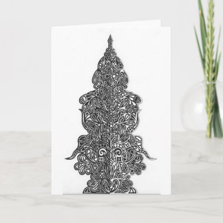 Abstract spiegelontwerp kaart