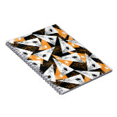 Abstract spinkobwebpatroon I Notitieboek (Rechterzijde)