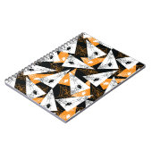 Abstract spinkobwebpatroon I Notitieboek (Linkerzijde)