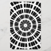 abstract spinnewebconcentraat briefpapier (Voorkant)