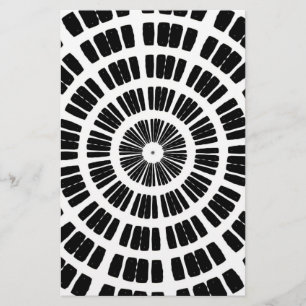 abstract spinnewebconcentraat briefpapier