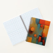 Abstract spiraal notitieboek (Binnen)
