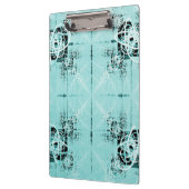 Abstract, spiraalvormig klembord (Links)