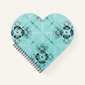 Abstract spiraalvormig lichte Notitieboek (Voorkant)