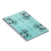 Abstract spiraalvormig Notitieboek (Rechterzijde)