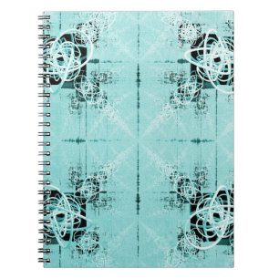 Abstract spiraalvormig Notitieboek