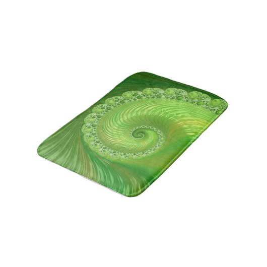 Abstract Spiral Fractal Badmat (Gekanteld)