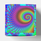 Abstract Spiral Fractal Bedankdoosjes (Bovenkant)