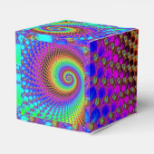 Abstract Spiral Fractal Bedankdoosjes (Achterkant)