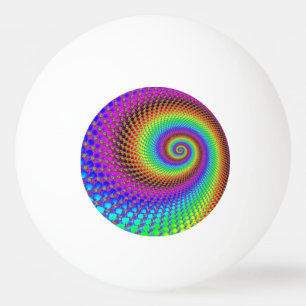 Abstract Spiral Fractal I Pingpongbal