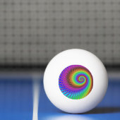Abstract Spiral Fractal I Pingpongbal (Net)
