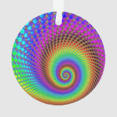 Abstract Spiral Fractal Ornament (achterkant)