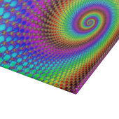 Abstract Spiral Fractal Snijplank (Hoek)