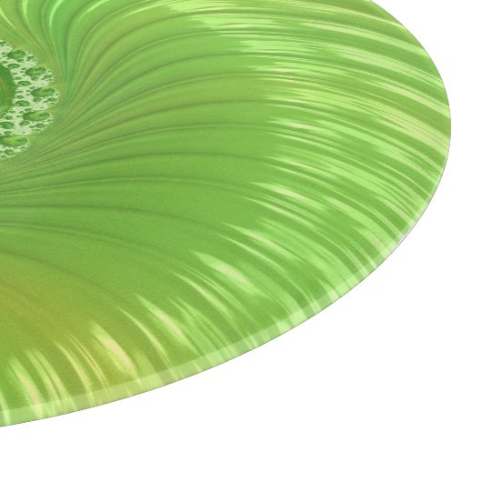 Abstract Spiral Fractal Snijplank (Hoek)