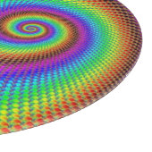 Abstract Spiral Fractal Snijplank (Hoek)
