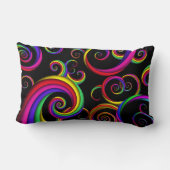 Abstract - Spiralen - Inside a clown Kussen (Achterkant)