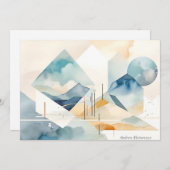 Abstract Spirit Flat Kaart (Voorkant / Achterkant)