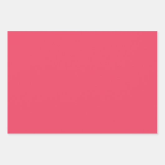 Abstract Splatter Dots Of Pinks And Reds Pattern Inpakpapier Vel (Voorkant 2)