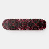 Abstract Splatter Dots Of Pinks And Reds Pattern Persoonlijk Skateboard (Horizontaal)