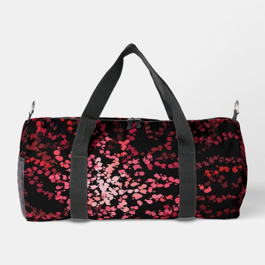 Abstract Splatter Dots Of Pinks And Reds Pattern Plunjezak (Achterkant)