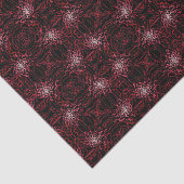 Abstract Splatter Dots Of Pinks And Reds Pattern Tissuepapier (Detail)