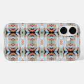 Abstract Split Ends-patroon en zachte pastelkleure Case-Mate iPhone Case (Achterkant (horizontaal))