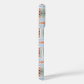 Abstract Split Ends-patroon en zachte pastelkleure Case-Mate iPhone Case (Achterkant / Rechts)