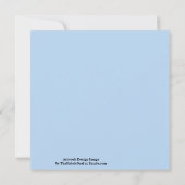 Abstract Split Ends-patroon en zachte pastelkleure Kaart (Achterkant)