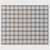 Abstract Split Ends Pattern And Soft Pastels Cadeaupapier (Vlak)