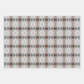 Abstract Split Ends Pattern And Soft Pastels Inpakpapier Vel (Voorkant 2)