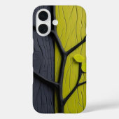 Abstract Split Tree Texture Phone Case (Achterkant)