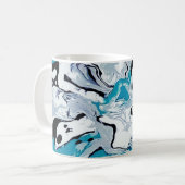 Abstract spookpatroon. koffiemok (Voorkant links)