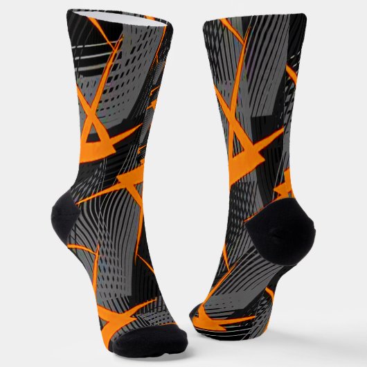 abstract sports socks sokken (Gebogen)