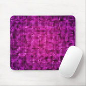 Abstract sprankelend disco ontwerp muismat (Met muis)