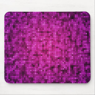 Abstract sprankelend disco ontwerp muismat