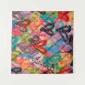 Abstract Spray Paint Texture Backgroundart,street, Wandkleed (Voorkant (horizontaal))